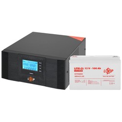 Logicpower LPM-PSW-1500VA 12V + LPM-GL 12V 100 Ah 1500&nbsp;ВА