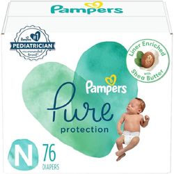 Pampers Pure Protection Newborn \/ 76 pcs