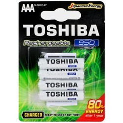 Toshiba 4xAAA 950 mAh