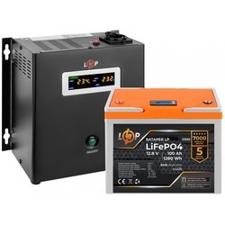 Logicpower LPY-PSW-800VA Plus + LP LiFePO4 LCD 12V 100 Ah 800&nbsp;ВА
