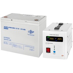 Logicpower LPY-PSW-500VA Plus + LPM-MG 12V 55 Ah 500&nbsp;ВА