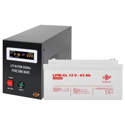 Logicpower LPY-B-PSW-500VA Plus + LPM-GL 12V 65 Ah 500&nbsp;ВА