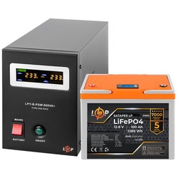 Logicpower LPY-B-PSW-800VA Plus + LP LiFePO4 LCD 12V 100 Ah 800&nbsp;ВА