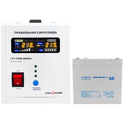 Logicpower LPY-PSW-500VA Plus + LPM-MG 12V 45 Ah 500&nbsp;ВА