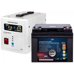 Logicpower LPY-PSW-500VA Plus + LP LiFePO4 12.8V 50 Ah 500&nbsp;ВА