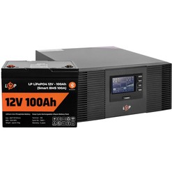 Logicpower LPM-PSW-1500VA 12V + LP LiFePO4 12V 100 Ah 1500&nbsp;ВА