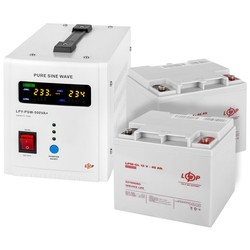 Logicpower LPY-PSW-500VA Plus + 2 x LPM-GL 12V 45 Ah 500&nbsp;ВА