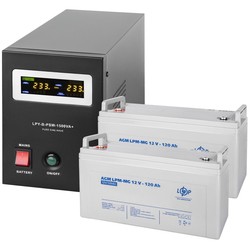 Logicpower LPY-B-PSW-1500VA Plus + 2 x LPM-MG 12V 120 Ah 1500&nbsp;ВА