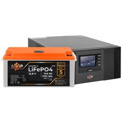 Logicpower LPM-PSW-1500VA 12V + LP LiFePO4 LCD 12V 140 Ah 1500&nbsp;ВА