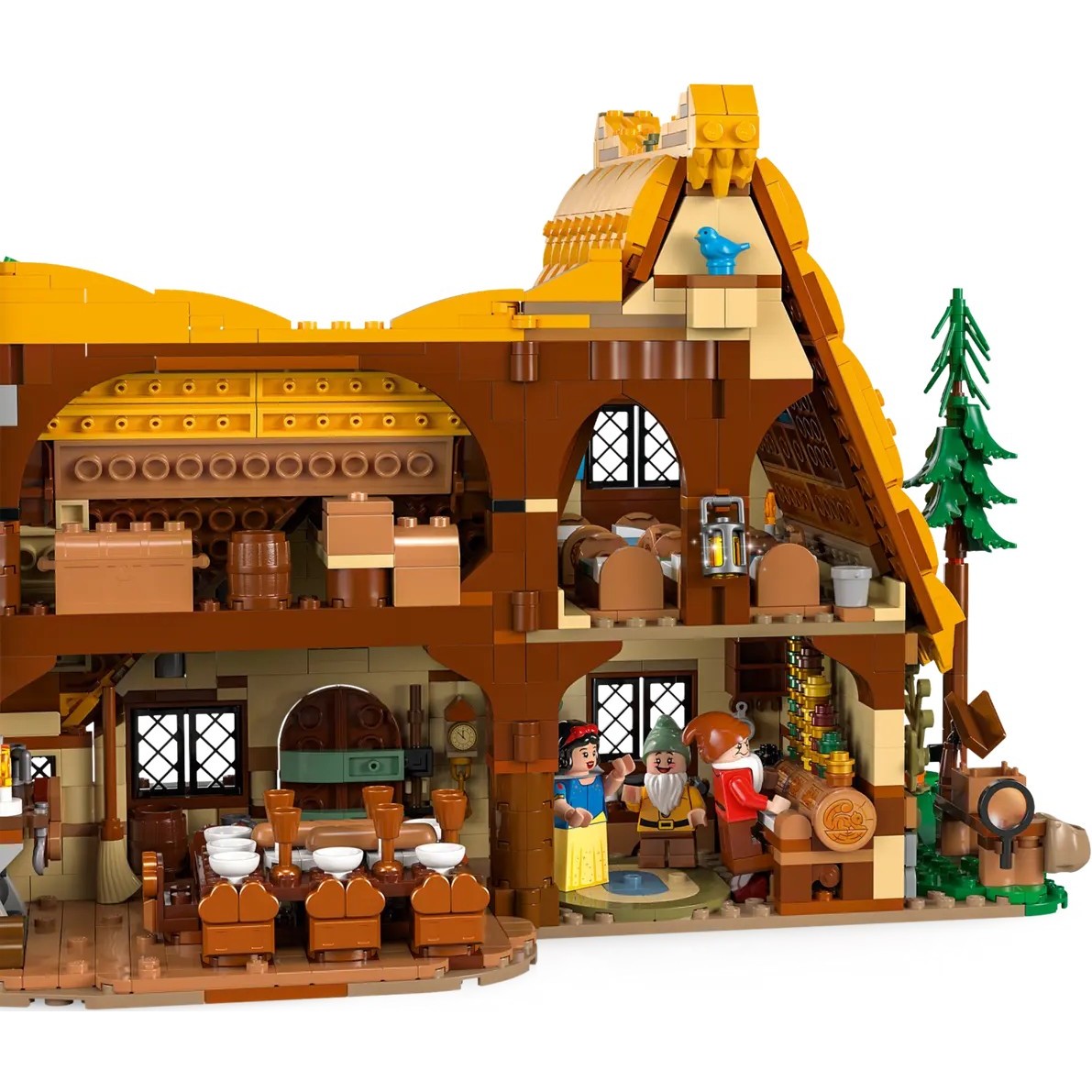 Lego Snow White and the Seven Dwarfs Cottage 43242
