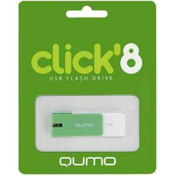 Qumo Click 8Gb (бирюзовый)