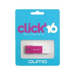 Qumo Click 16Gb (фиолетовый)
