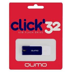 Qumo Click 32Gb (синий)