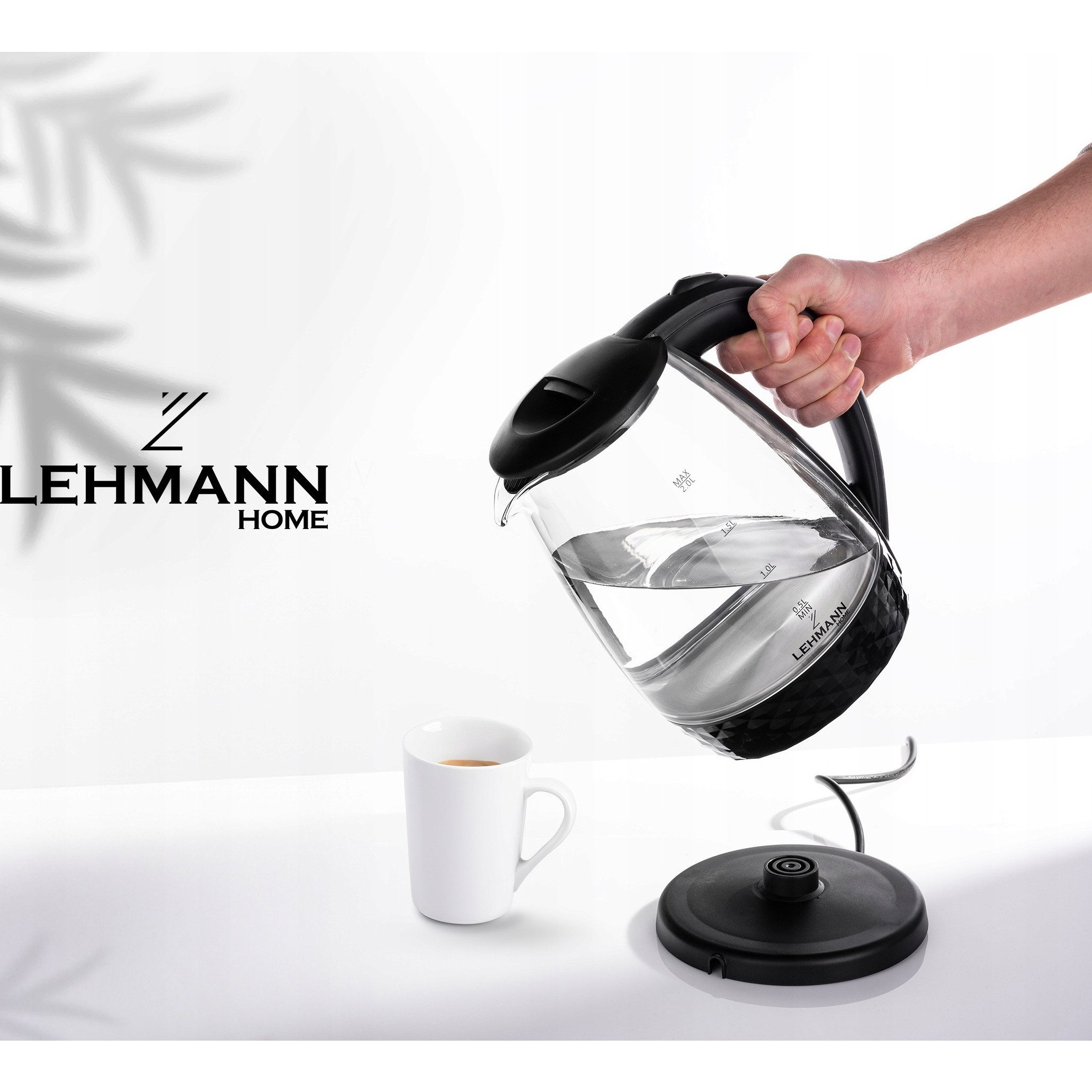 Lehmann Aqua Glass 30 2200&nbsp;Вт 1.8&nbsp;л  черный