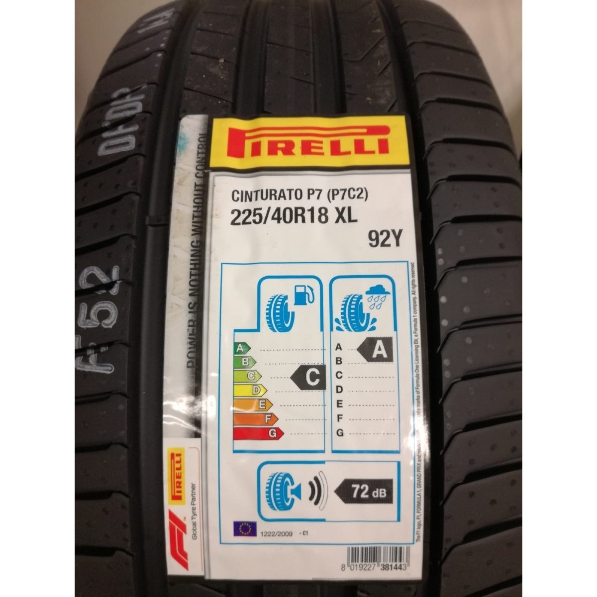 Pirelli Cinturato P7 (P7C2) 215\/40 R18 89Y BMW\/Mini