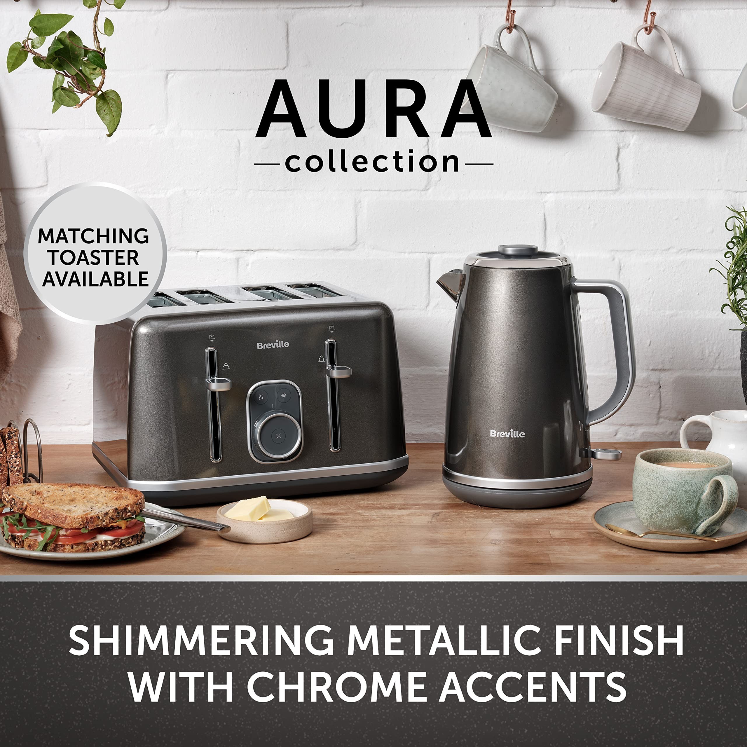 Breville Aura VKT232 3000&nbsp;Вт 1.7&nbsp;л  серый