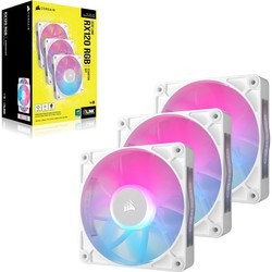 Corsair iCUE LINK RX120 RGB PWM Triple Pack White