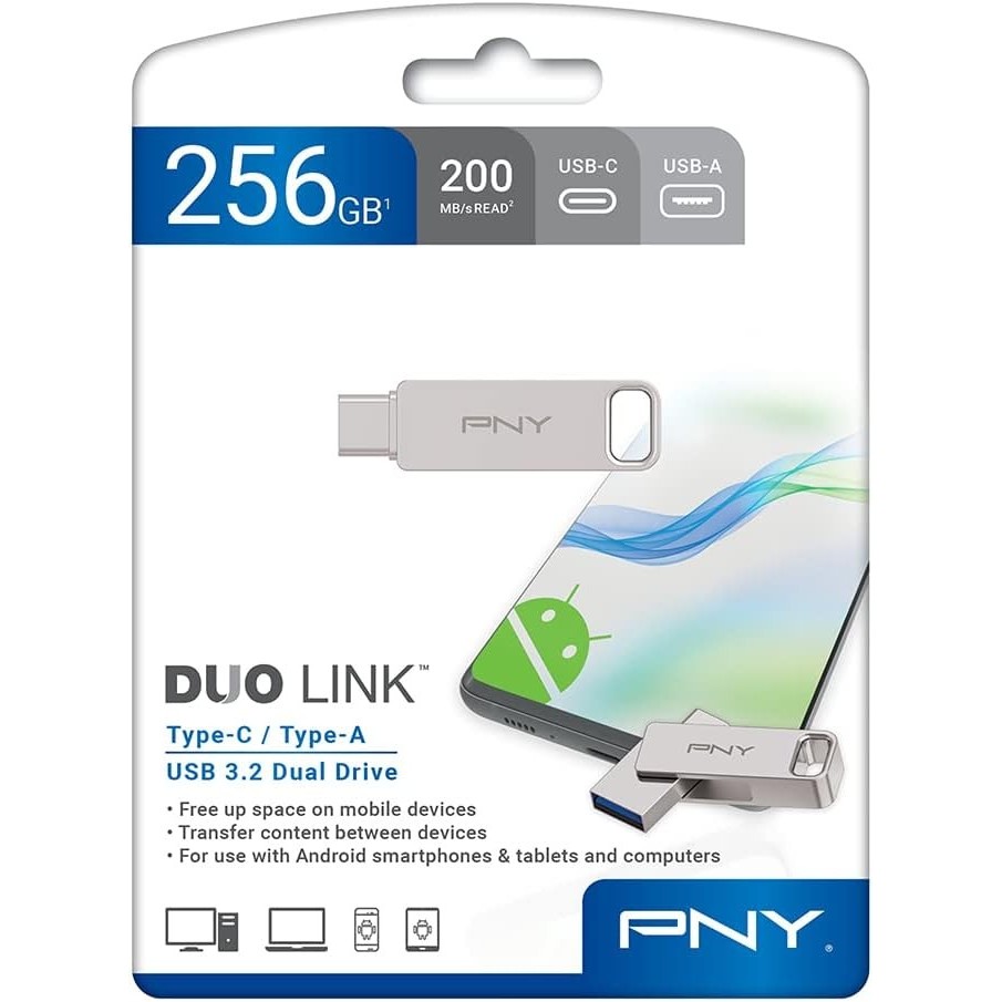 PNY Duo Link Type-C 256&nbsp;ГБ