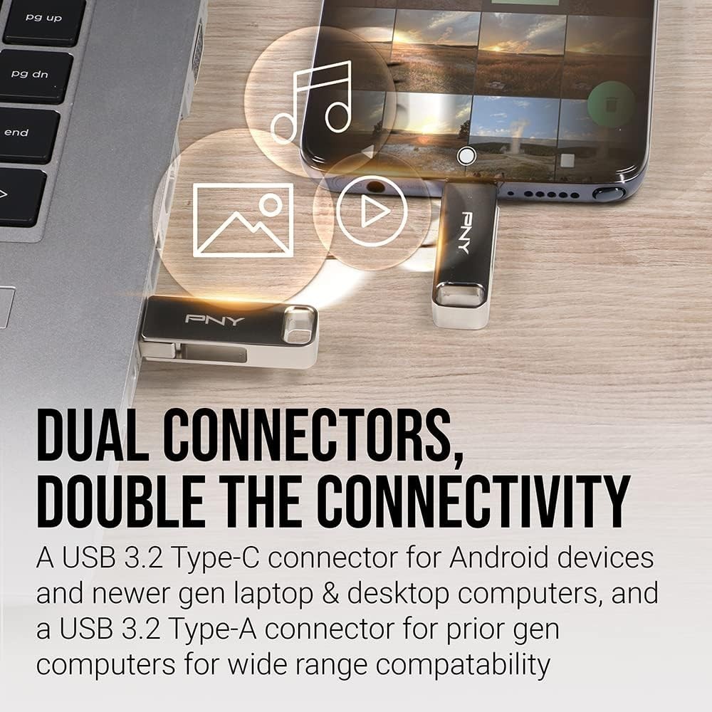 PNY Duo Link Type-C 256&nbsp;ГБ