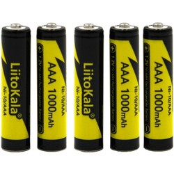 Liitokala 5xAAA 1000 mAh