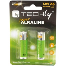 TECHLY Alkaline  2xAA