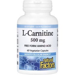 Natural Factors L-Carnitine 500 mg 60 cap 60&nbsp;шт