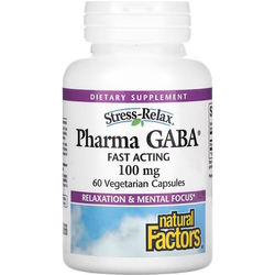 Natural Factors Pharma GABA 100 mg 60 cap