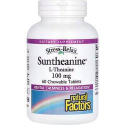 Natural Factors Suntheanine 100 mg 120 tab