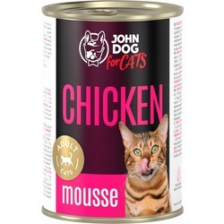 John Dog Adult Chicken Mousse  400 g