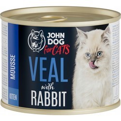 John Dog Kitten Veal/Rabbit Mousse  200 g