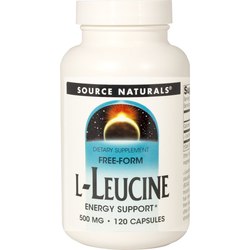 Source Naturals L-Leucine 500 mg 120 cap