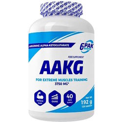 6Pak Nutrition AAKG Caps 120 cap