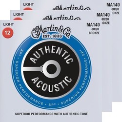 Martin Authentic Acoustic SP Bronze 12-54 (3-Pack)