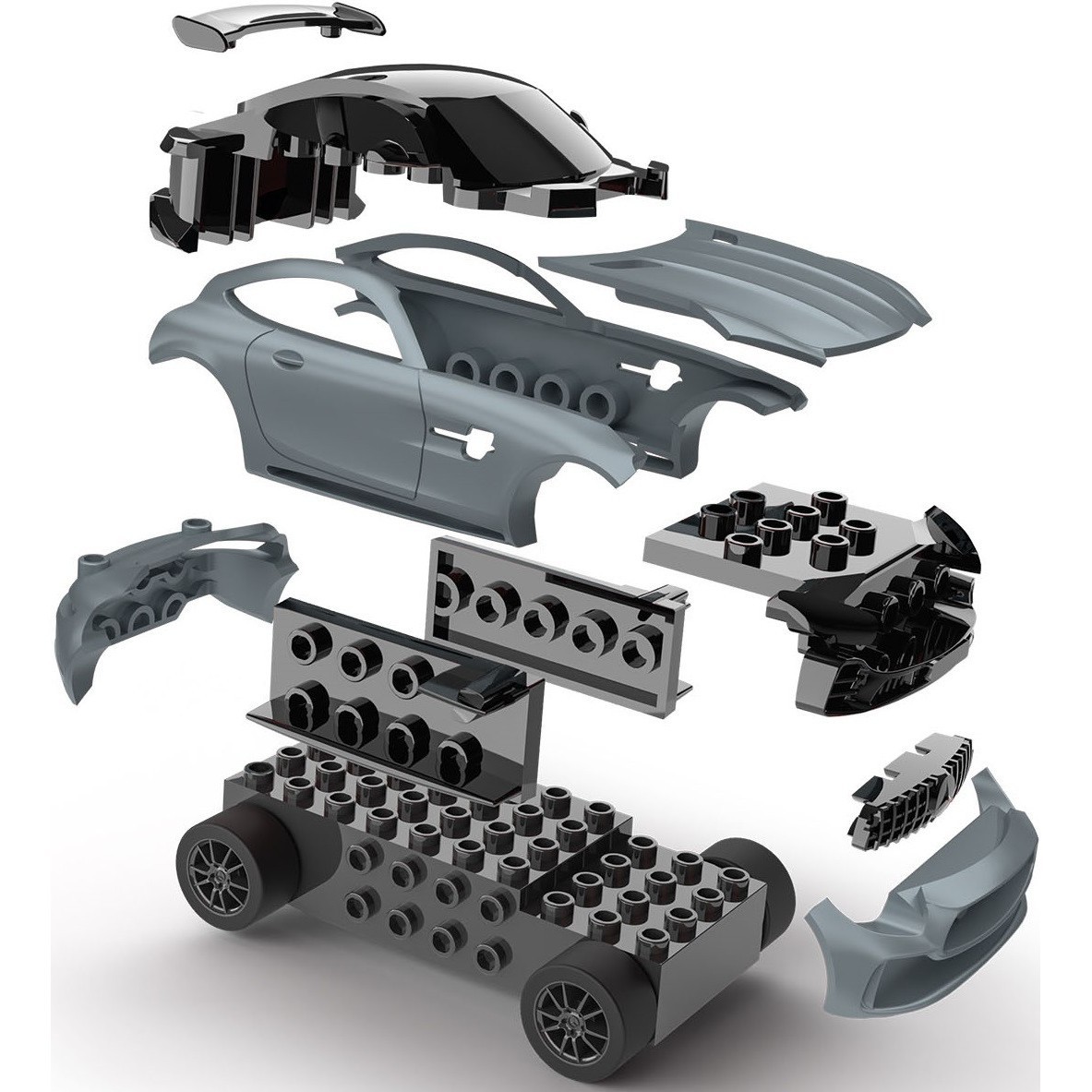 Revell Build n Race Mercedes AMG GT R Black (1:43)