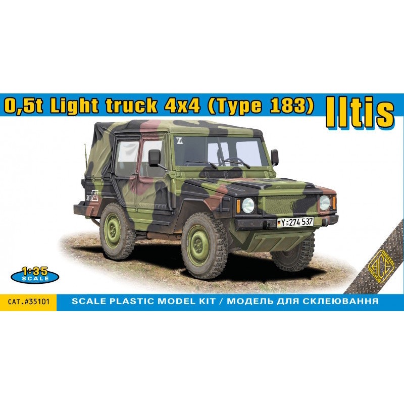 Ace 0.5t Light Truck 4x4 (Type 183) Iltis (1:35)
