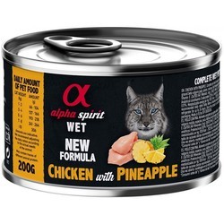 Alpha Spirit Cat Canned Chicken\/Pineapple 200 g