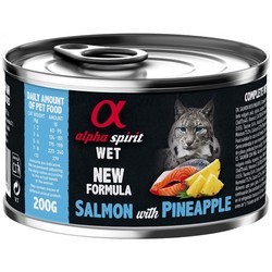 Alpha Spirit Cat Canned Salmon\/Pineapple 200 g