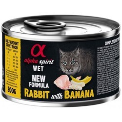 Alpha Spirit Cat Canned Rabbit\/Banana 200 g