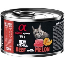 Alpha Spirit Cat Canned Beef\/Melon 200 g