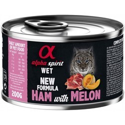 Alpha Spirit Cat Canned Ham\/Melon 200 g