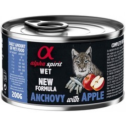 Alpha Spirit Cat Canned Anchovy\/Apple 200 g