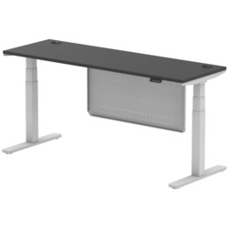 Dynamic Air Black Series Slimline with Cable Ports with Panel (1800 mm)