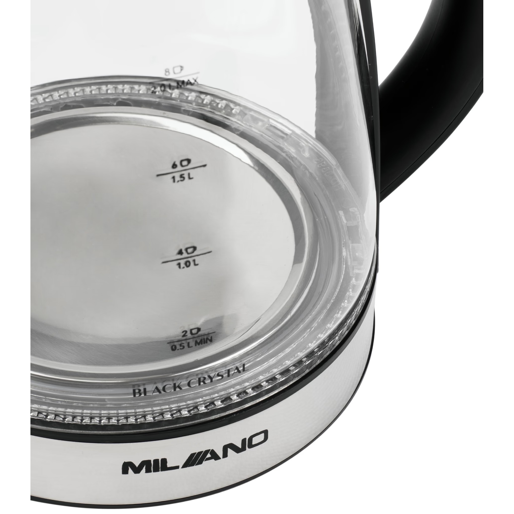 Milano KT-4002 SB 1500&nbsp;Вт 2&nbsp;л  черный