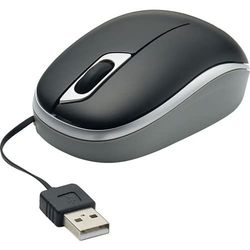 Verbatim Retractable Cable USB-A Optical Mouse