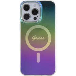 GUESS IML Iridescent MagSafe for iPhone 15 Pro Max
