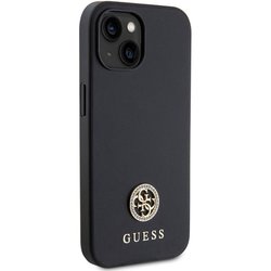 GUESS Strass Metal Logo for iPhone 15 Plus