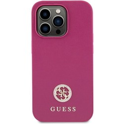 GUESS Strass Metal Logo for iPhone 15 Pro