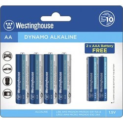 Westinghouse Dynamo Alkaline 4xAA + 2xAAA