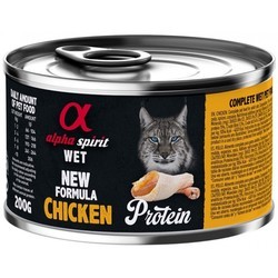 Alpha Spirit Cat Canned Chicken Protein 200 g