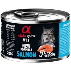 Alpha Spirit Cat Canned Salmon Protein 200 g